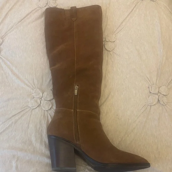 Nine West Suede Samia Knee Boots - Picture 4 of 4